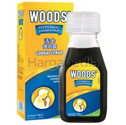 Woods Peppermint Syrup 100ml Woods Peppermint Syrup 100ml