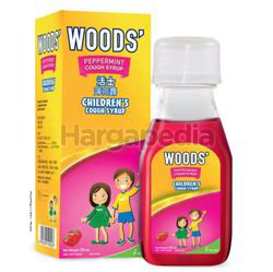 Woods Peppermint Syrup Children 100ml Woods Peppermint Syrup Children 100ml