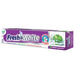 Fresh & White Extra Fresh Applemint Toothpaste 160gm Fresh & White Extra Fresh Applemint Toothpaste 160gm