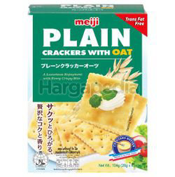 Meiji Plain Crackers With Oat 104gm Meiji Plain Crackers With Oat 104gm