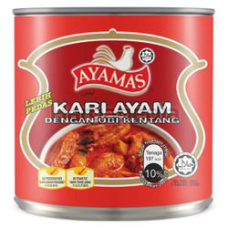 Ayamas Extra Spicy Chicken Curry With Potato 280gm Ayamas Extra Spicy Chicken Curry With Potato 280gm