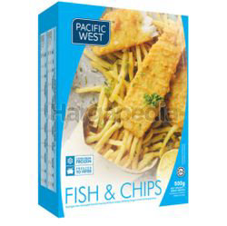 Pacific West Fish & Chips 500gm Pacific West Fish & Chips 500gm