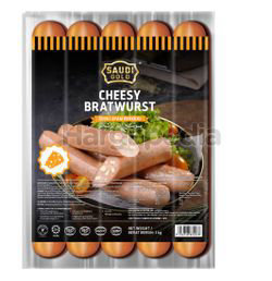 Saudi Gold Cheesy Bratwurst 1kg Saudi Gold Cheesy Bratwurst 1kg