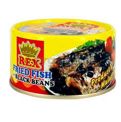 Rex Fried Fish With Black Beans 150gm Rex Fried Fish With Black Beans 150gm