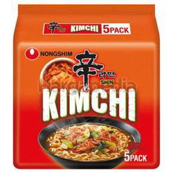 Nong Shim Kimchi Ramyun Noodle 5x120gm Nong Shim Kimchi Ramyun Noodle 5x120gm