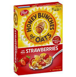 Post Honey Bunches Of Oat with Real Strawberries 368gm Post Honey Bunches Of Oat with Real Strawberries 368gm