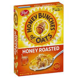 Post Honey Bunches Of Oats Honey Roasted 411gm Post Honey Bunches Of Oats Honey Roasted 411gm