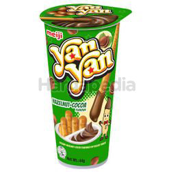 Meiji Yan Yan Biscuit Stick Chocolate Hazelnut 44gm Meiji Yan Yan Biscuit Stick Chocolate Hazelnut 44gm