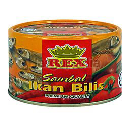 Rex Sambal Ikan Bilis 170gm Rex Sambal Ikan Bilis 170gm