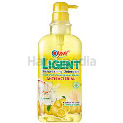Yuri Ligent Dishwashing Lemon 1lit Yuri Ligent Dishwashing Lemon 1lit