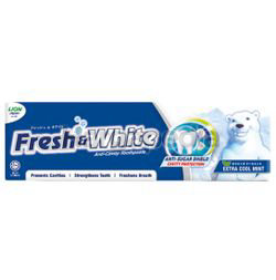 Fresh & White Toothpaste Extra Cool Mint 225gm Fresh & White Toothpaste Extra Cool Mint 225gm