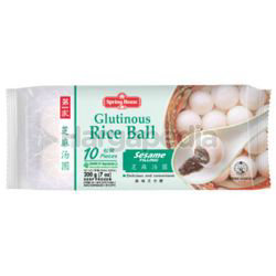 Spring Home Glutinous Rice Ball Black Sesame 200gm Spring Home Glutinous Rice Ball Black Sesame 200gm