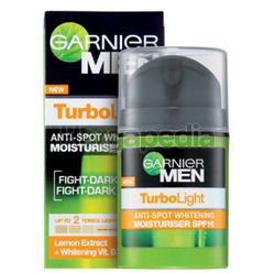 Garnier Men TurboLight Anti-Spot Whitening Moisturizer SPF16 40ml Garnier Men TurboLight Anti-Spot Whitening Moisturizer SPF16 40ml