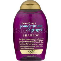 OGX Detoxifying + Pomegranate & Ginger Shampoo 385ml OGX Detoxifying + Pomegranate & Ginger Shampoo 385ml