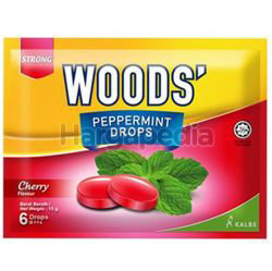 Woods's Peppermint Drops Cherry 15gm 6s Woods's Peppermint Drops Cherry 15gm 6s
