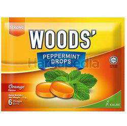 Woods's Peppermint Drops Orange 15gm 6s Woods's Peppermint Drops Orange 15gm 6s