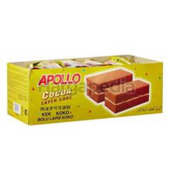 Apollo Cocoa Layer Cake 24x18gm Apollo Cocoa Layer Cake 24x18gm
