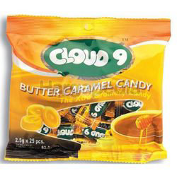Cloud 9 Candy Butter Caramel 25x2.5gm Cloud 9 Candy Butter Caramel 25x2.5gm