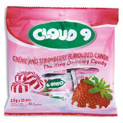 Cloud 9 Candy Creme and Strawberry 25x2.5gm Cloud 9 Candy Creme and Strawberry 25x2.5gm