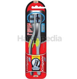 Colgate 360 Degree Charcoal Spiral Toothbrush 2s Colgate 360 Degree Charcoal Spiral Toothbrush 2s