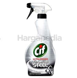 Cif Ultra Power Stainless Steel Spray 450ml Cif Ultra Power Stainless Steel Spray 450ml