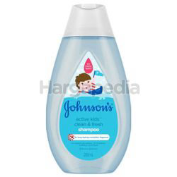 Johnson's Active Kids Clean & Fresh Shampoo 200ml Johnson's Active Kids Clean & Fresh Shampoo 200ml