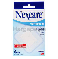 3M Nexcare Water Proof Dressing 6cmx7cm 5s 3M Nexcare Water Proof Dressing 6cmx7cm 5s