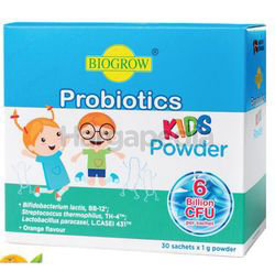 Biogrow Probiotics Kids Powder 30x1gm Biogrow Probiotics Kids Powder 30x1gm