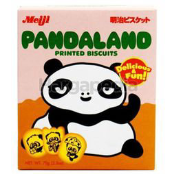 Meiji Land Biscuit Pandaland 70gm Meiji Land Biscuit Pandaland 70gm