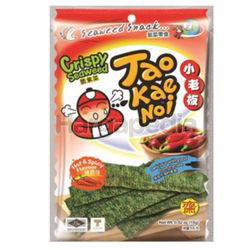 Tao Kae Noi Crispy Seaweed Hot & Spicy 15gm Tao Kae Noi Crispy Seaweed Hot & Spicy 15gm