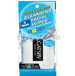 Gatsby Cleansing Facial Wipes 15s Gatsby Cleansing Facial Wipes 15s