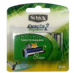 Schick Exacta 2 System Refills 4s Schick Exacta 2 System Refills 4s