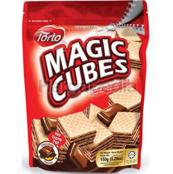 Torto Magic Cubes Chocolate 150gm Torto Magic Cubes Chocolate 150gm