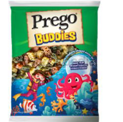 Prego Buddies Ocean Shaped Pasta for Kids 200gm Prego Buddies Ocean Shaped Pasta for Kids 200gm
