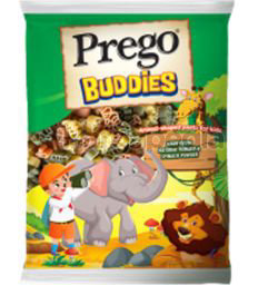 Prego Buddies Animal Shaped Pasta for Kids 200gm Prego Buddies Animal Shaped Pasta for Kids 200gm