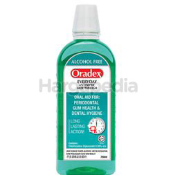 Oradex Everyday Antiseptic Mouthwash 750ml Oradex Everyday Antiseptic Mouthwash 750ml