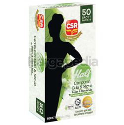 CSR Half Sugar & Stevia Mix 50x2.5gm CSR Half Sugar & Stevia Mix 50x2.5gm