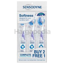Sensodyne Complete Protection Toothbrush Medium 2s+1s Sensodyne Complete Protection Toothbrush Medium 2s+1s