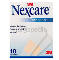 3M Nexcare Transparent Bandages 10s 3M Nexcare Transparent Bandages 10s