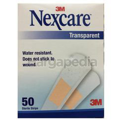 3M Nexcare Transparent Bandages 50s 3M Nexcare Transparent Bandages 50s