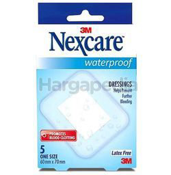 3M Nexcare Waterproof Soft Cloth 6cmx8cm 5s 3M Nexcare Waterproof Soft Cloth 6cmx8cm 5s