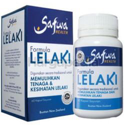 Safwa Health Formula Lelaki 60s Safwa Health Formula Lelaki 60s