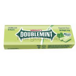 Wrigley's Doublemint Peppermint Pellet 14.6gm Wrigley's Doublemint Peppermint Pellet 14.6gm