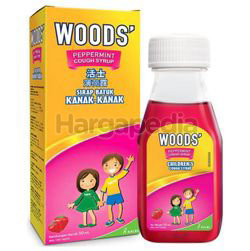 Woods Peppermint Syrup Children 50ml Woods Peppermint Syrup Children 50ml