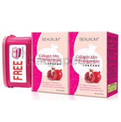 Beauxlim Collagen Mix with Pomegranate 2x(15x15gm) Beauxlim Collagen Mix with Pomegranate 2x(15x15gm)