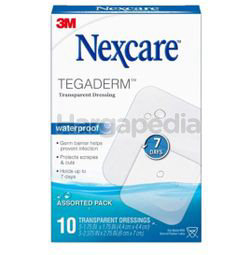 3M Nexcare Tegaderm Dressing (S/M) 10s 3M Nexcare Tegaderm Dressing (S/M) 10s