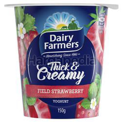 Dairy Farmers Thick & Creamy Yogurt Field Strawberry 150gm Dairy Farmers Thick & Creamy Yogurt Field Strawberry 150gm