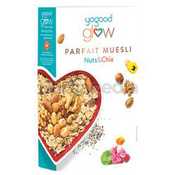 Yogood Glow Parfait Muesli Nuts & Chia 350gm Yogood Glow Parfait Muesli Nuts & Chia 350gm