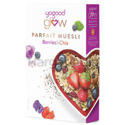 Yogood Glow Parfait Muesli Berries & Chia 350gm Yogood Glow Parfait Muesli Berries & Chia 350gm