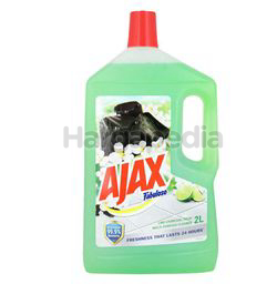 Ajax Fabuloso Floor Cleaner Lime Charcoal Fresh 2lit Ajax Fabuloso Floor Cleaner Lime Charcoal Fresh 2lit